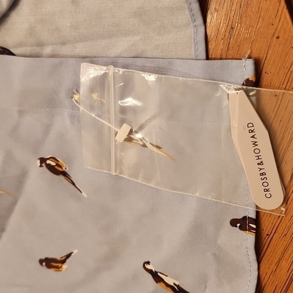 Crosby & Howard Stretch Fabric Light Blue Button Down LS Bird Sz. XL Dress Shirt - Picture 9 of 16